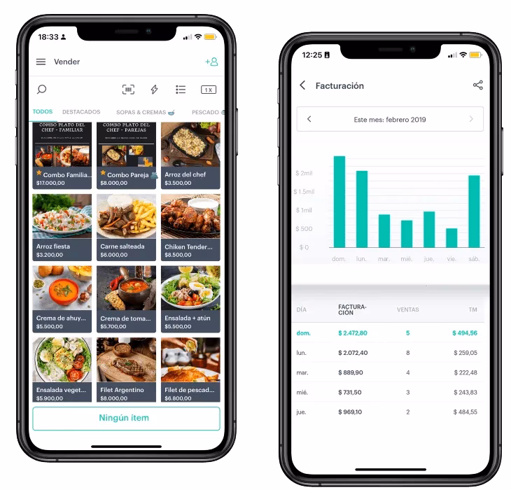 ¿Qué es la aplicación menú?
