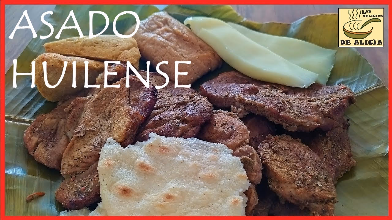 ¿Qué es el asado huilense?