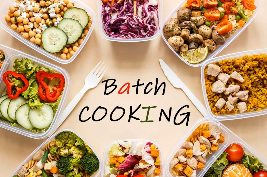 ¿A qué se refiere el término “batch cooking”?