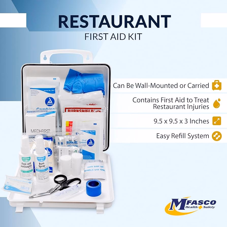 ¿Qué debe llevar un botiquín según la ley?