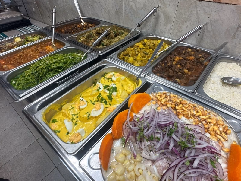 ¿Qué servir en un buffet peruano?