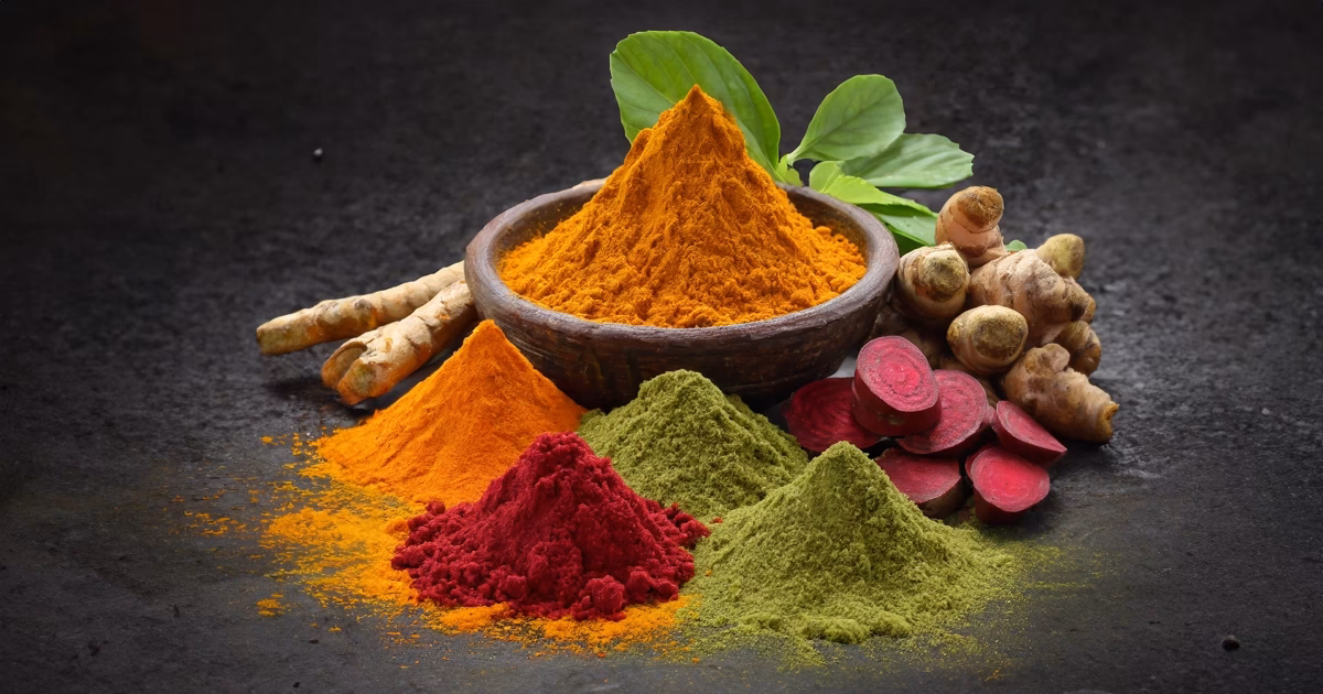 ¿Qué pigmentos se utilizan en gastronomía?