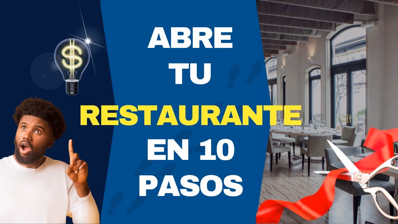 ¿Qué pasos se deben seguir para la creación de un restaurante?