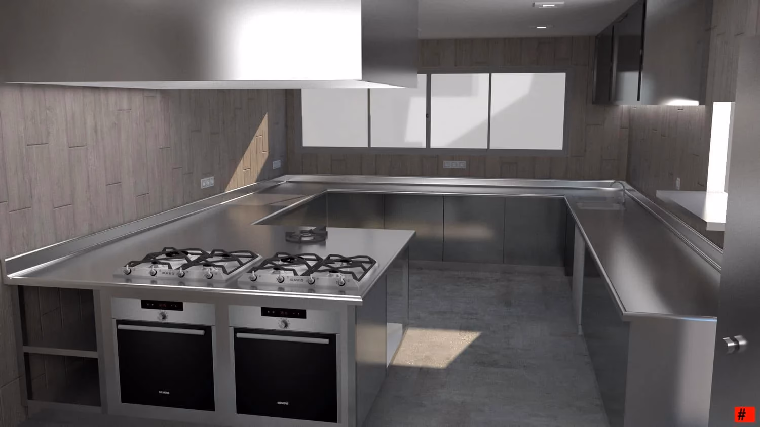 ¿Cuáles son las características ideales de una cocina de restaurante?