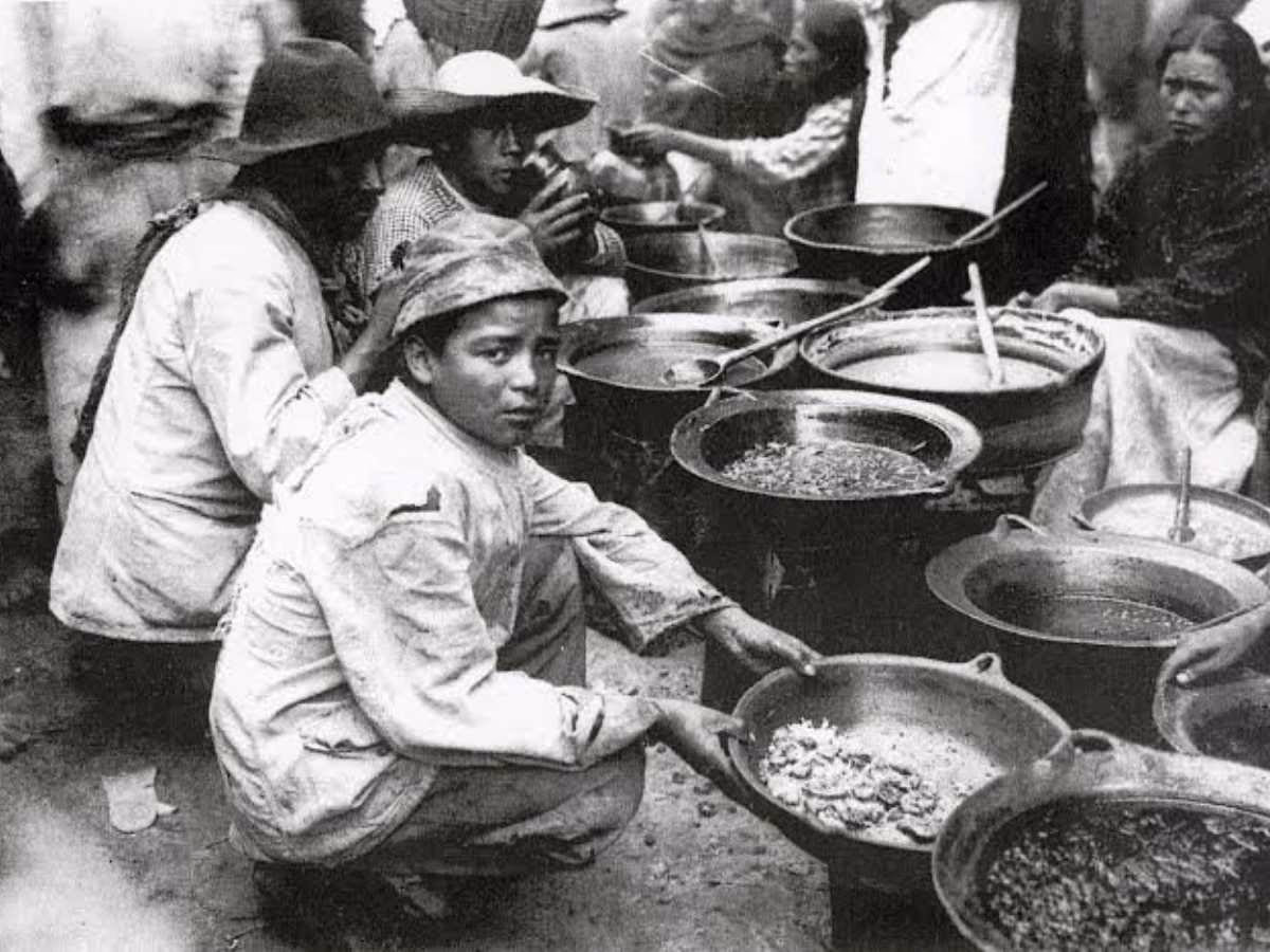 ¿Cómo era la alimentación durante la Revolución Mexicana?