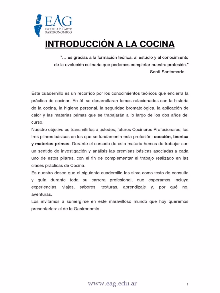 ¿Cómo escribir una introducción gastronómica?