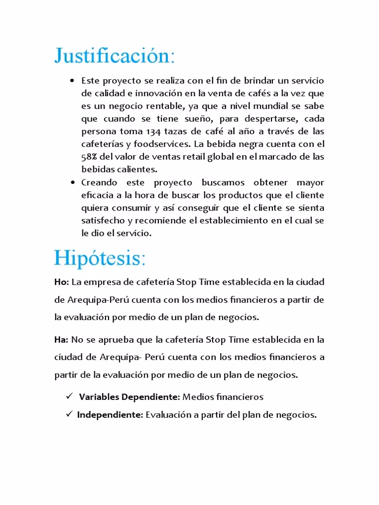 ¿Cómo redactar la justificación de un trabajo?