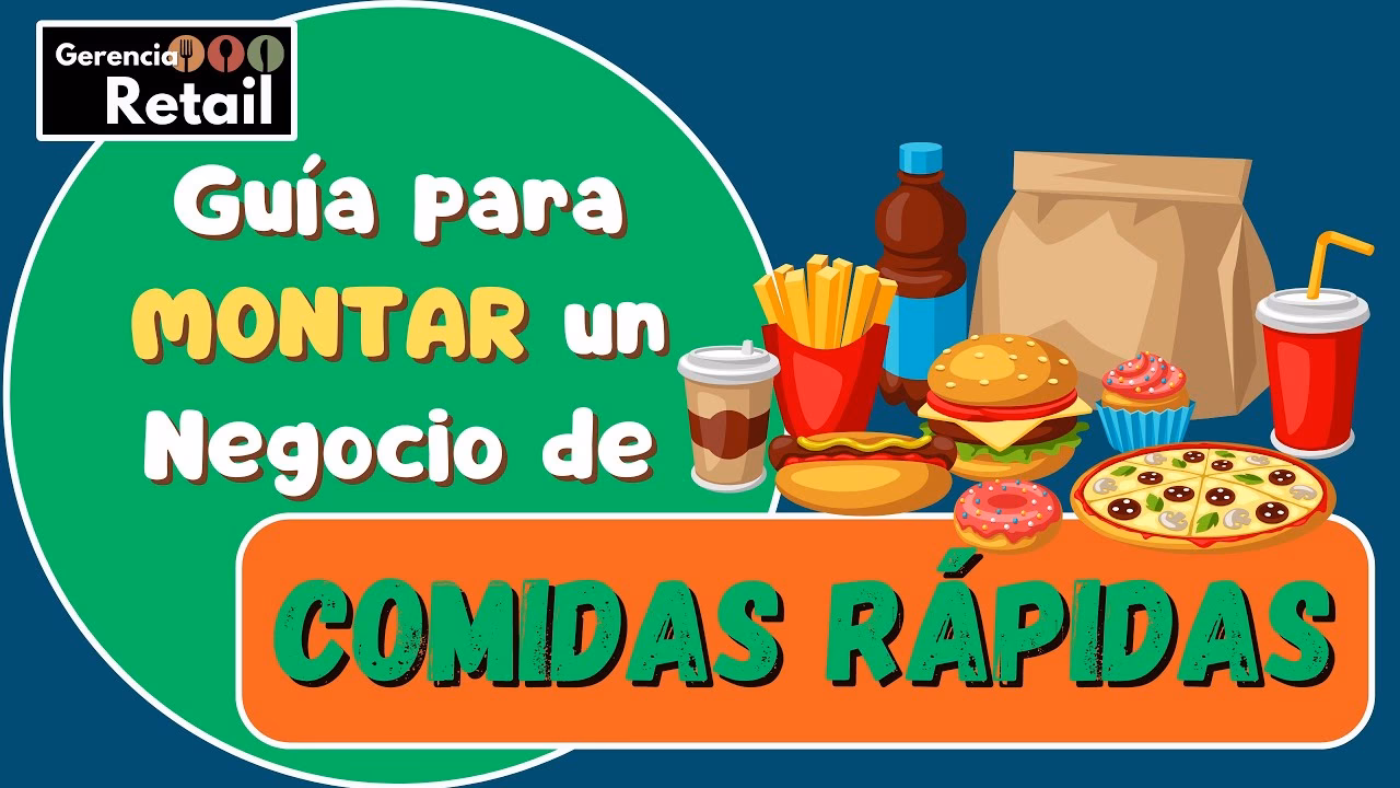 ¿Qué se necesita para abrir un negocio de comida rápida?