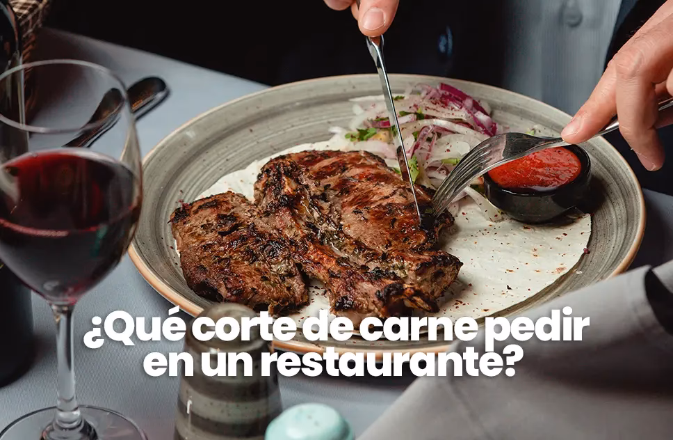 ¿Cómo se debe pedir un filete en un restaurante?