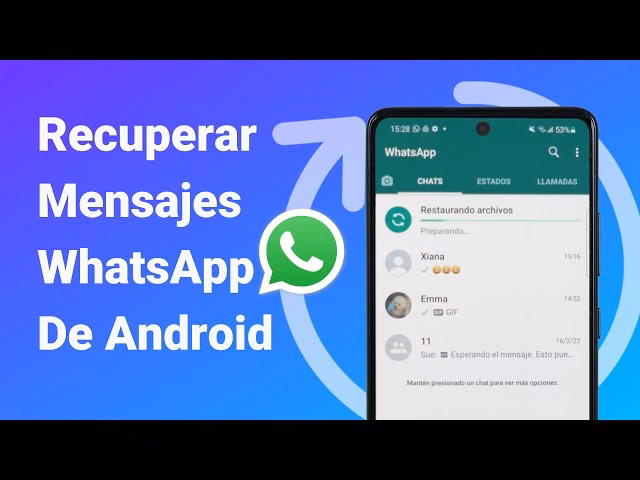 ¿Cómo puedo recuperar mensajes antiguos de WhatsApp?