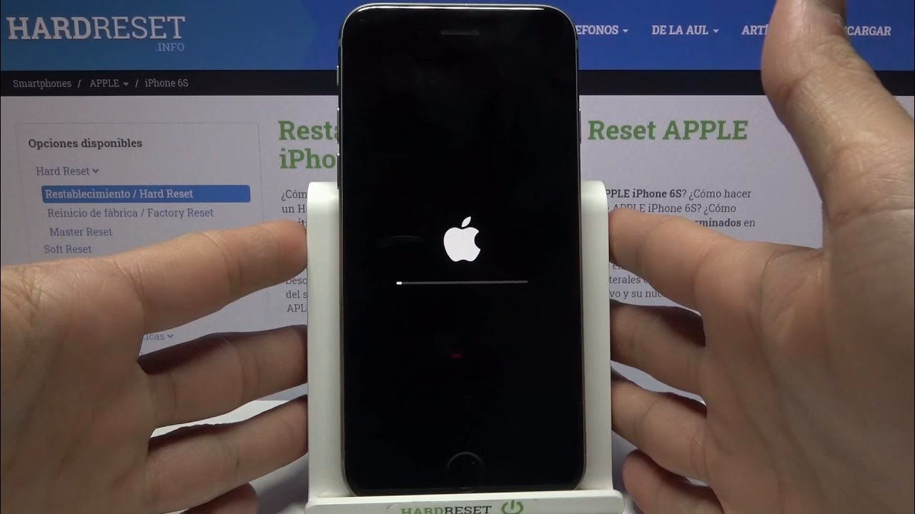 ¿Cómo formatear un iPhone S?