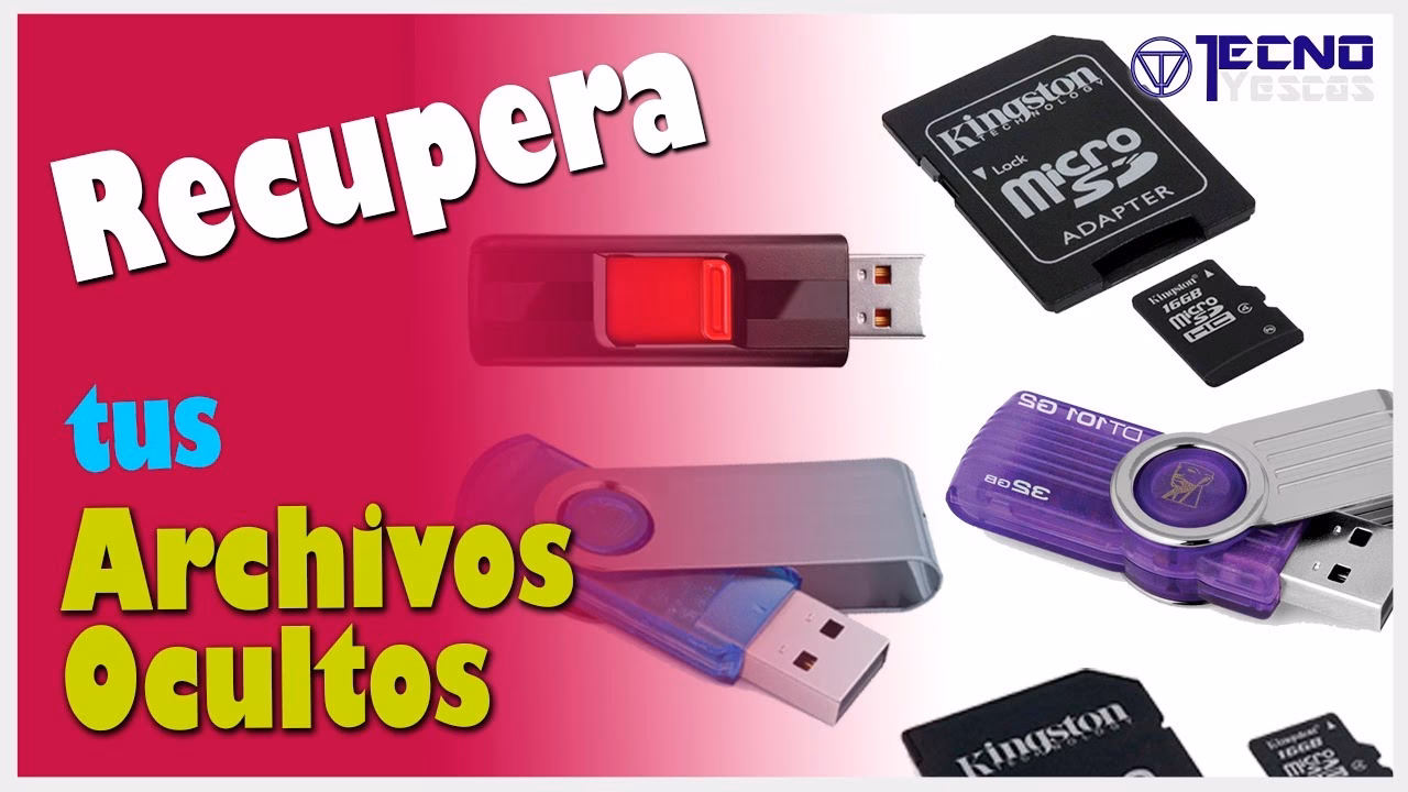 ¿Cómo puedo recuperar una carpeta oculta en una memoria USB?