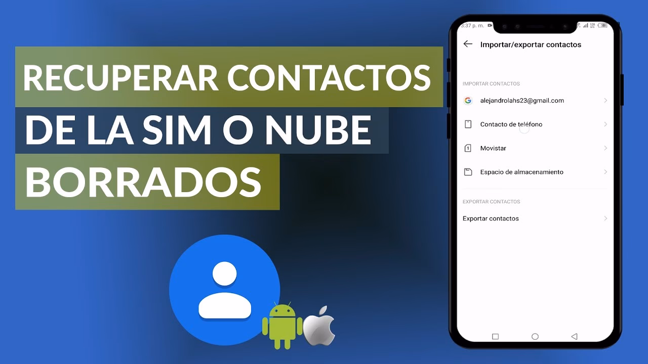 ¿Cómo recuperar los contactos que están en la nube?