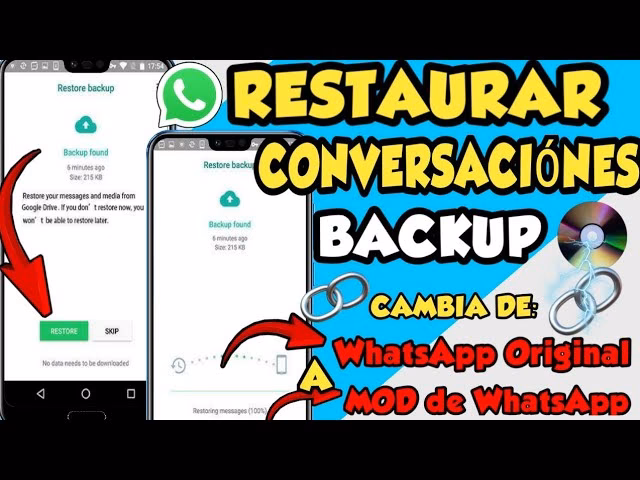 ¿Cómo restaurar la copia de seguridad de WhatsApp desde Google Drive a GBWhatsApp?