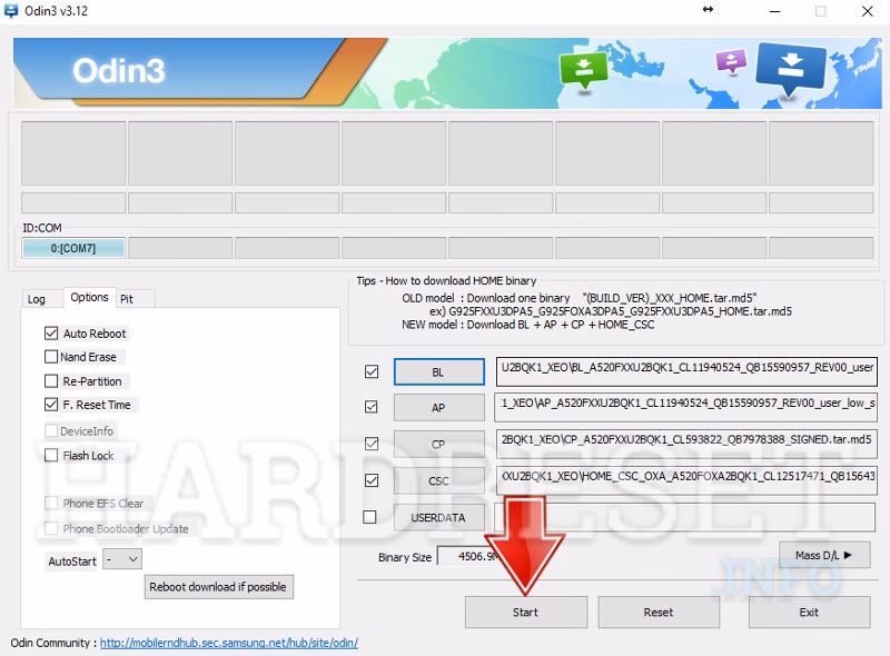 ¿Qué es el modo Odin en Samsung?