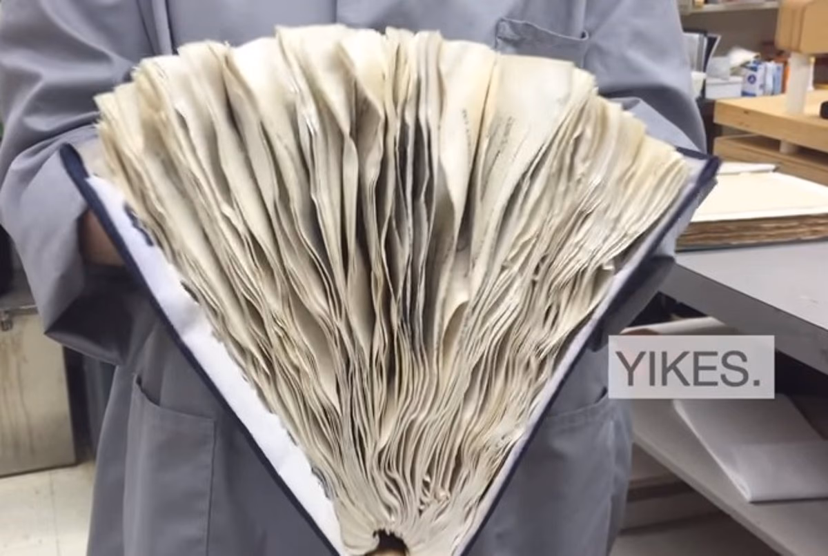 ¿Qué hacer cuando los documentos se mojan?