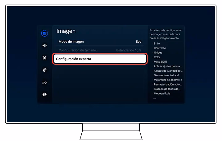 ¿Cómo volver al color original de la pantalla?