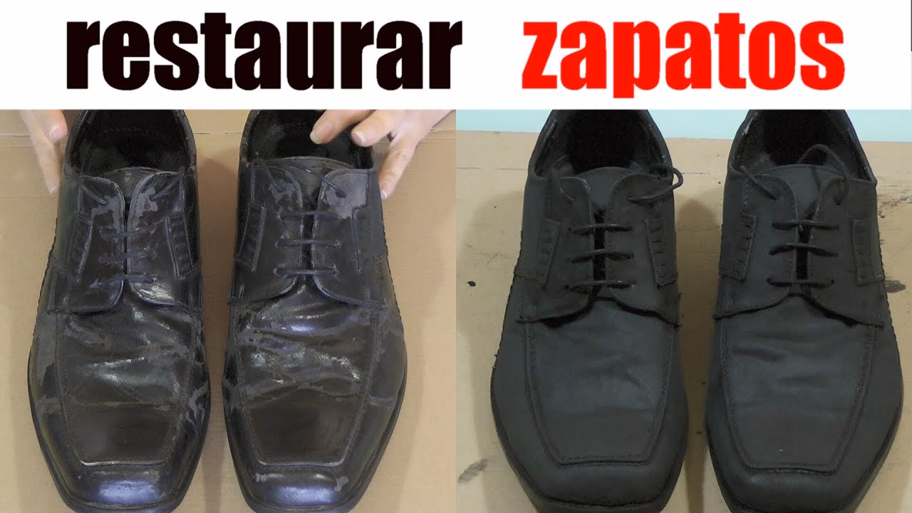 ¿Qué pintura se usa para pintar zapatos de cuero?