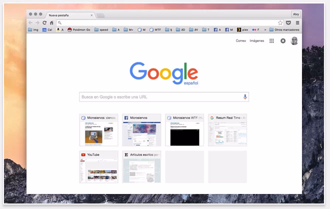 ¿Cómo recupero mi icono de inicio en Google Chrome?