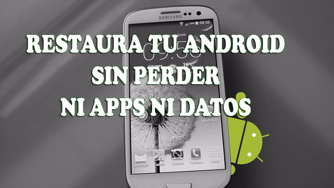 ¿Cómo puedo restablecer mi teléfono sin perder datos?