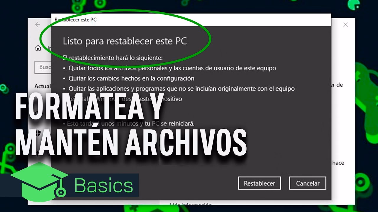 ¿Qué es mejor, formatear o restaurar de fábrica?