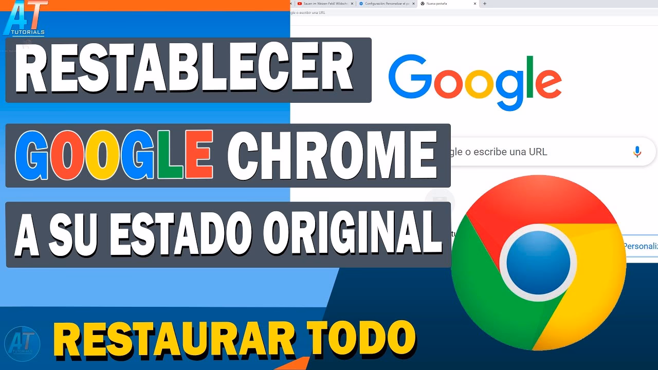 ¿Cómo restaurar un Chrome?