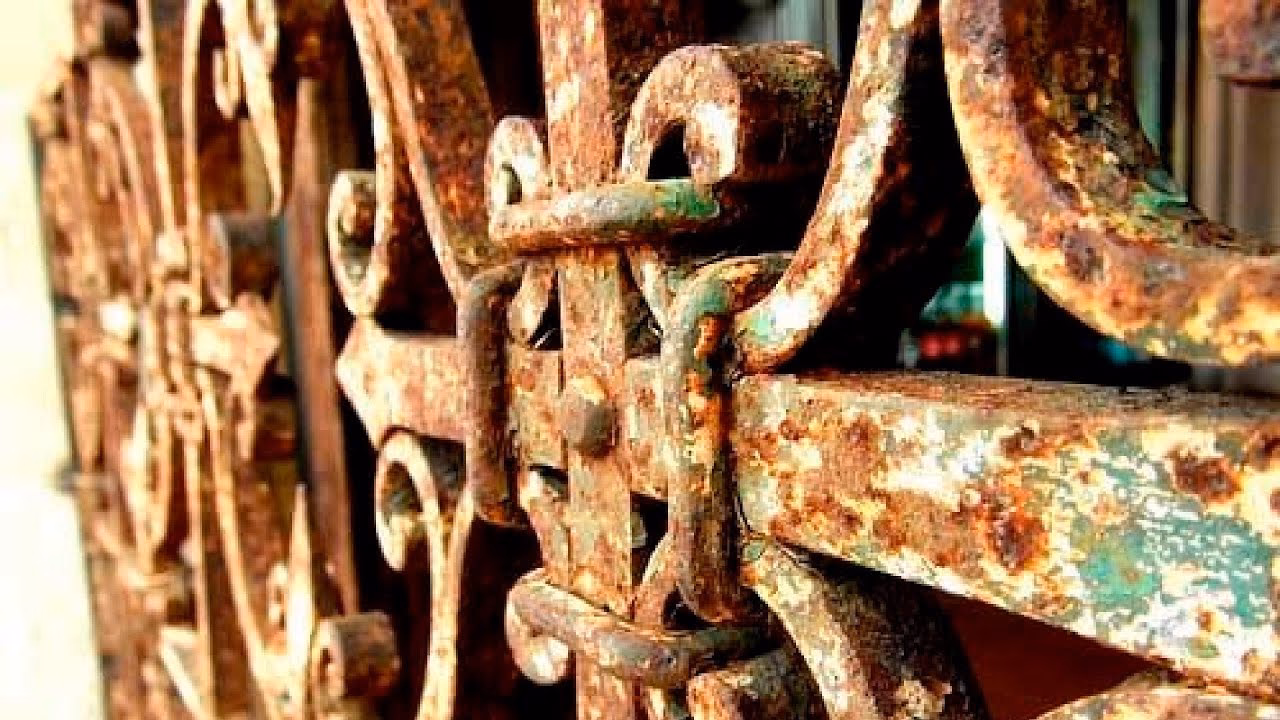 ¿Cómo restaurar el hierro oxidado?