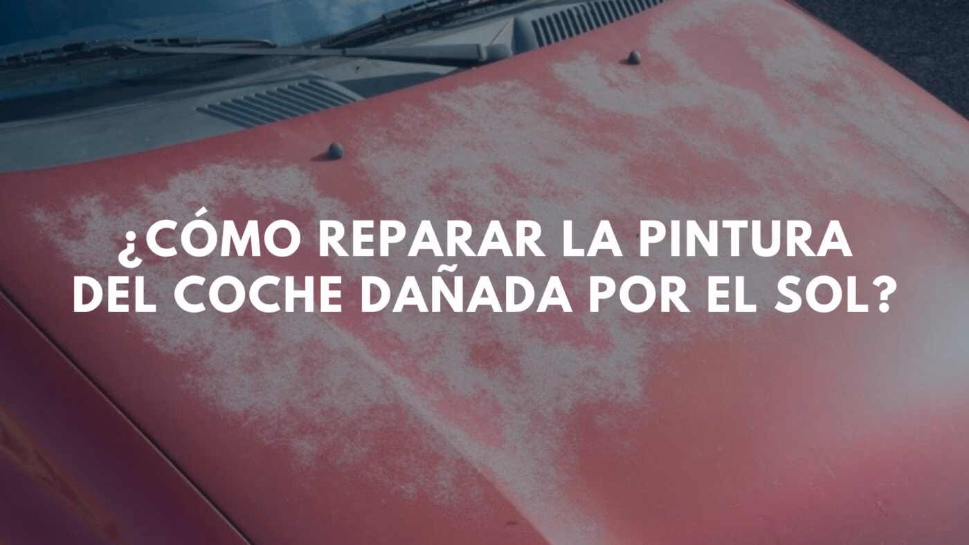 ¿Cómo revivir la pintura de tu carro?