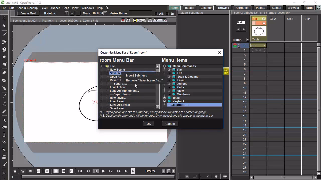 ¿Cómo recuperar un archivo de OpenToonz?