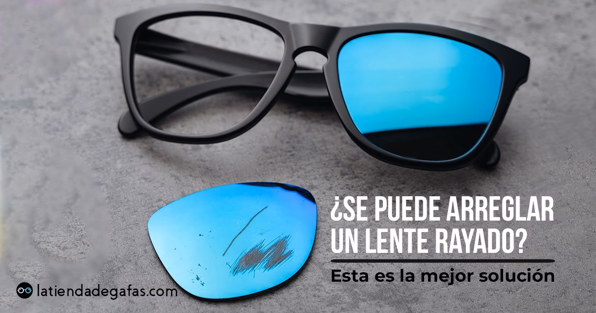 ¿Cómo eliminar los arañazos en las gafas?