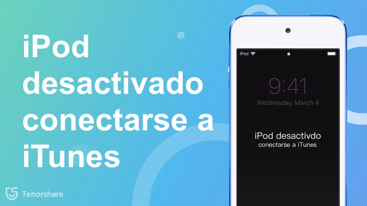 ¿Cómo restablecer de fábrica un iPod touch bloqueado?