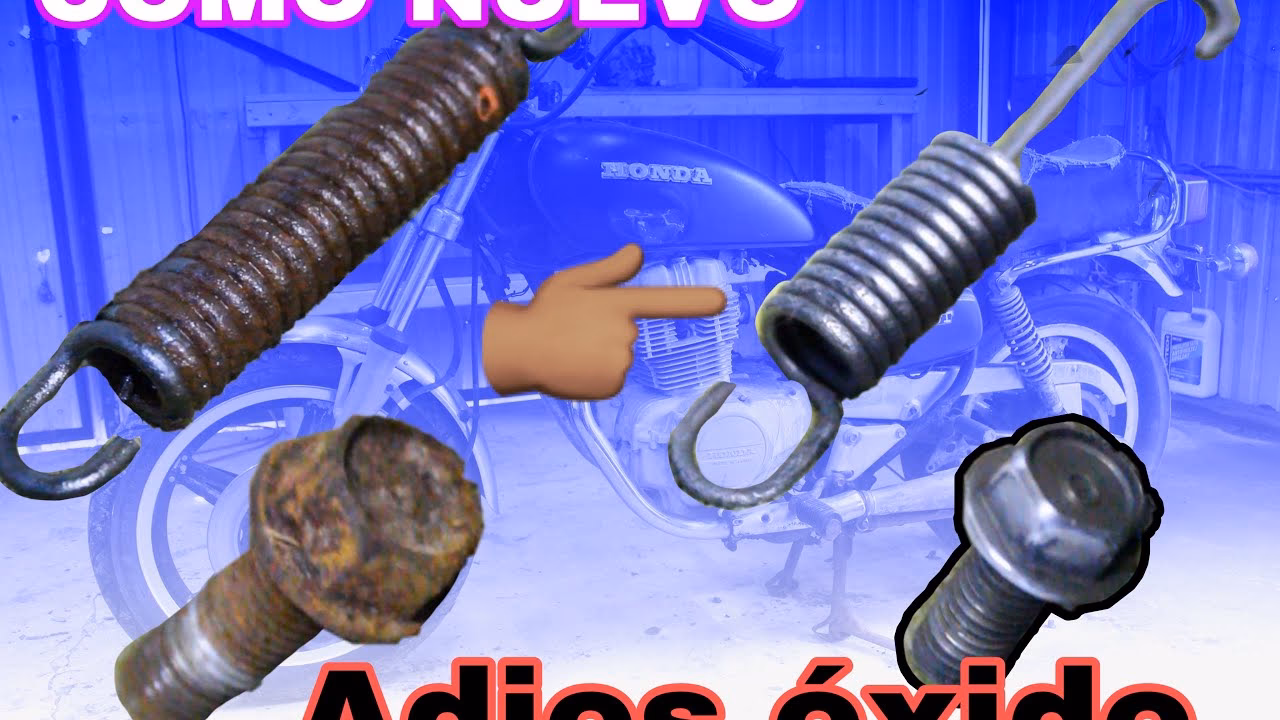 ¿Cómo dejar tornillos oxidados como nuevos?