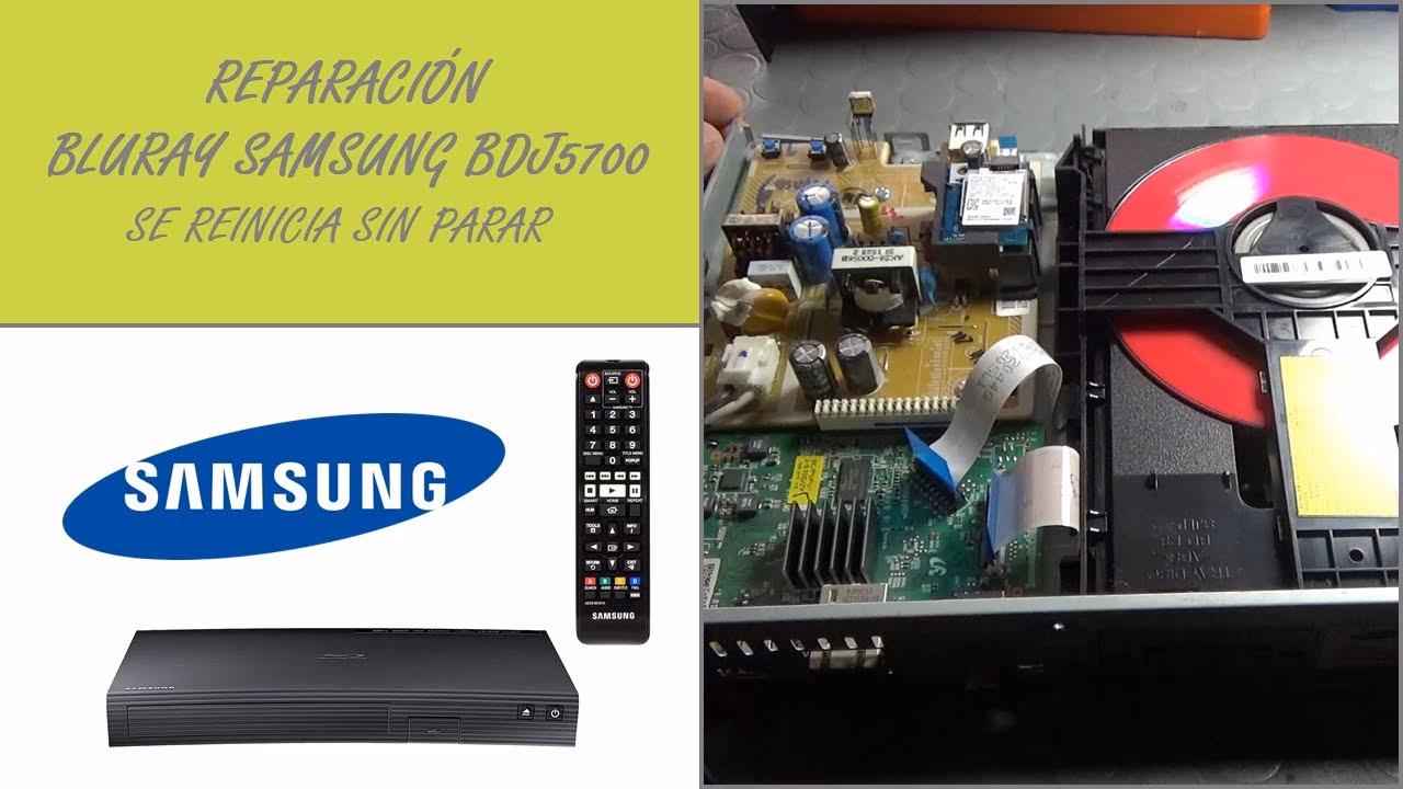 ¿Cómo resetear un Blu-ray Samsung?
