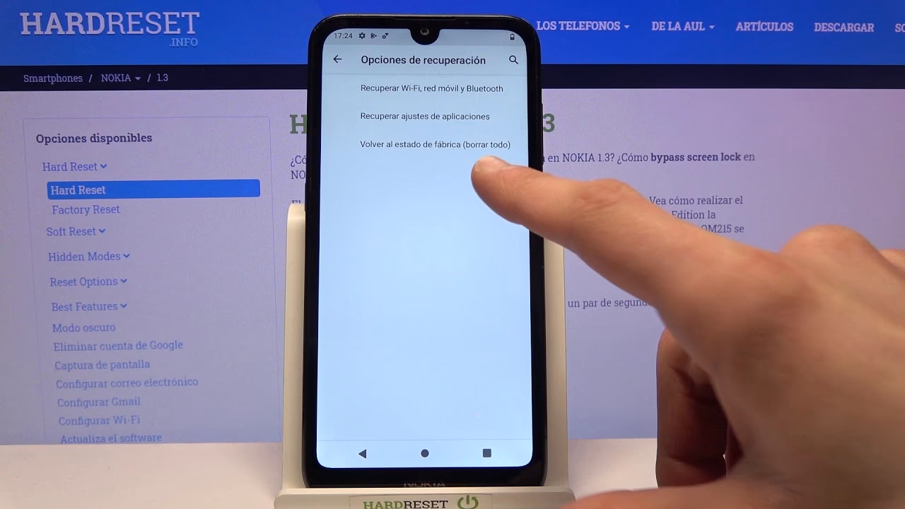 ¿Cuál es el código maestro para resetear todos los teléfonos Nokia?