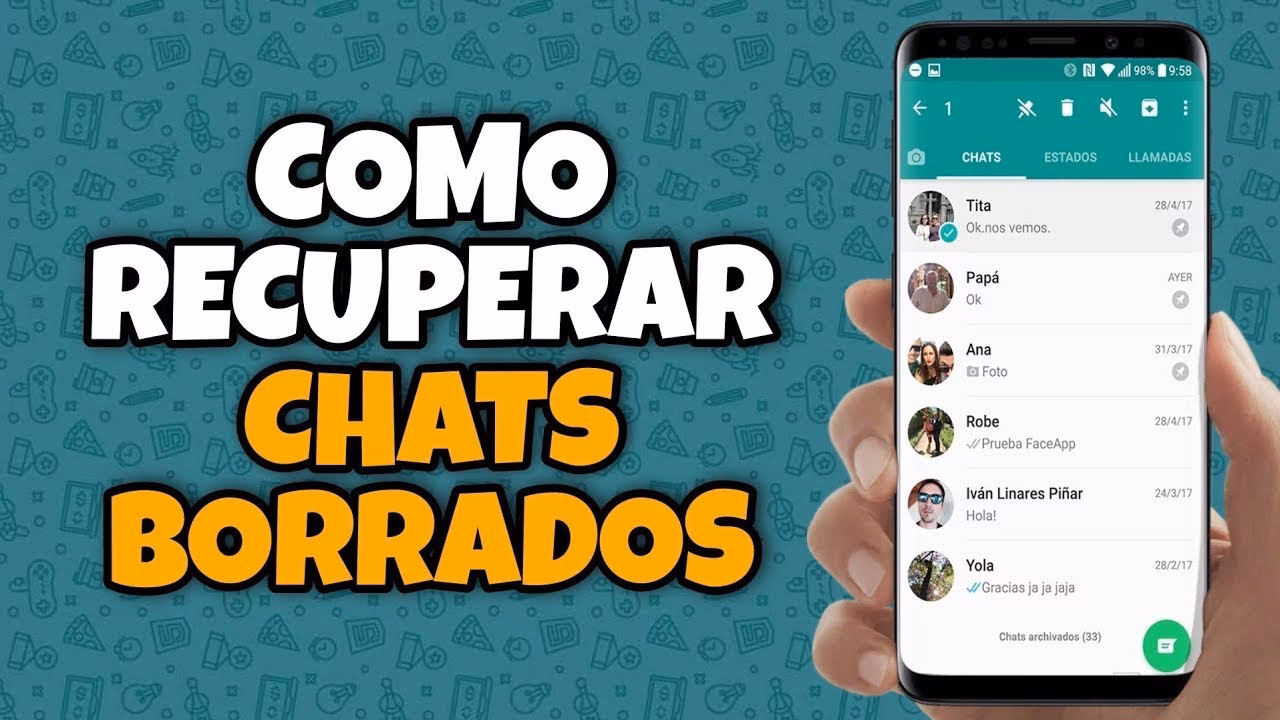 ¿Cómo borrar una conversación de WhatsApp y luego recuperarla?