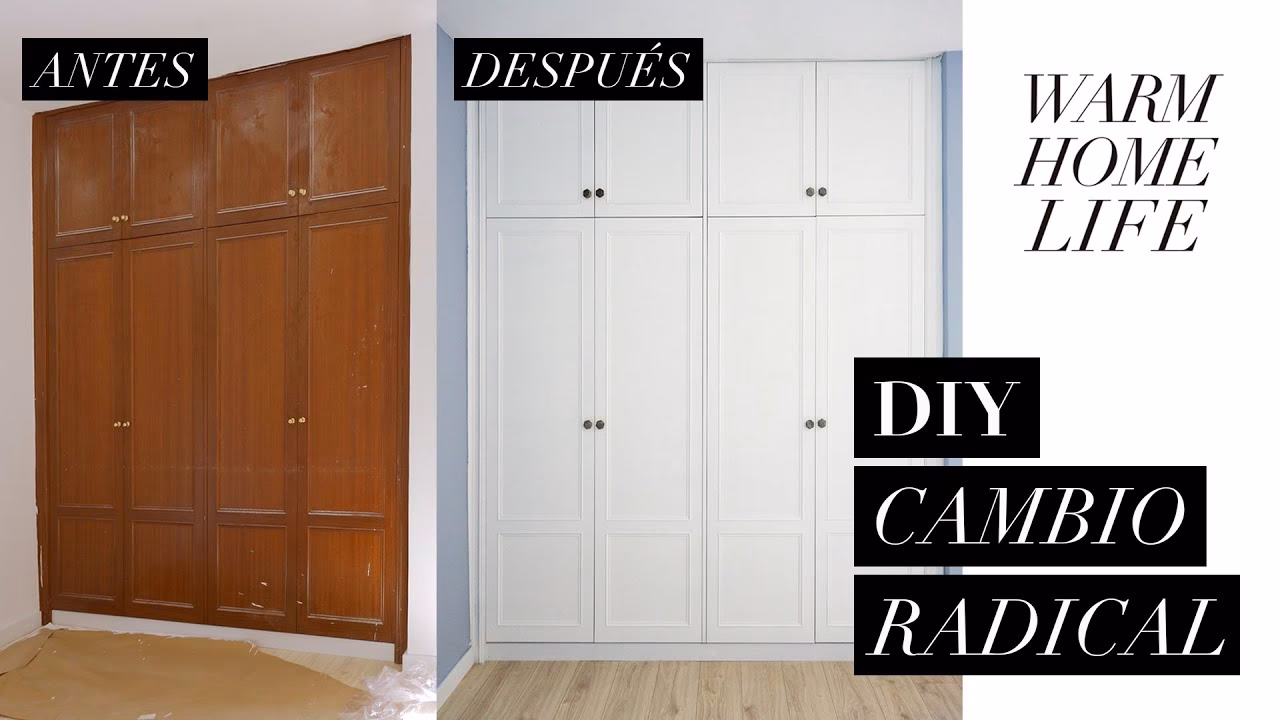 ¿Cómo se llama la pintura para closet de madera?