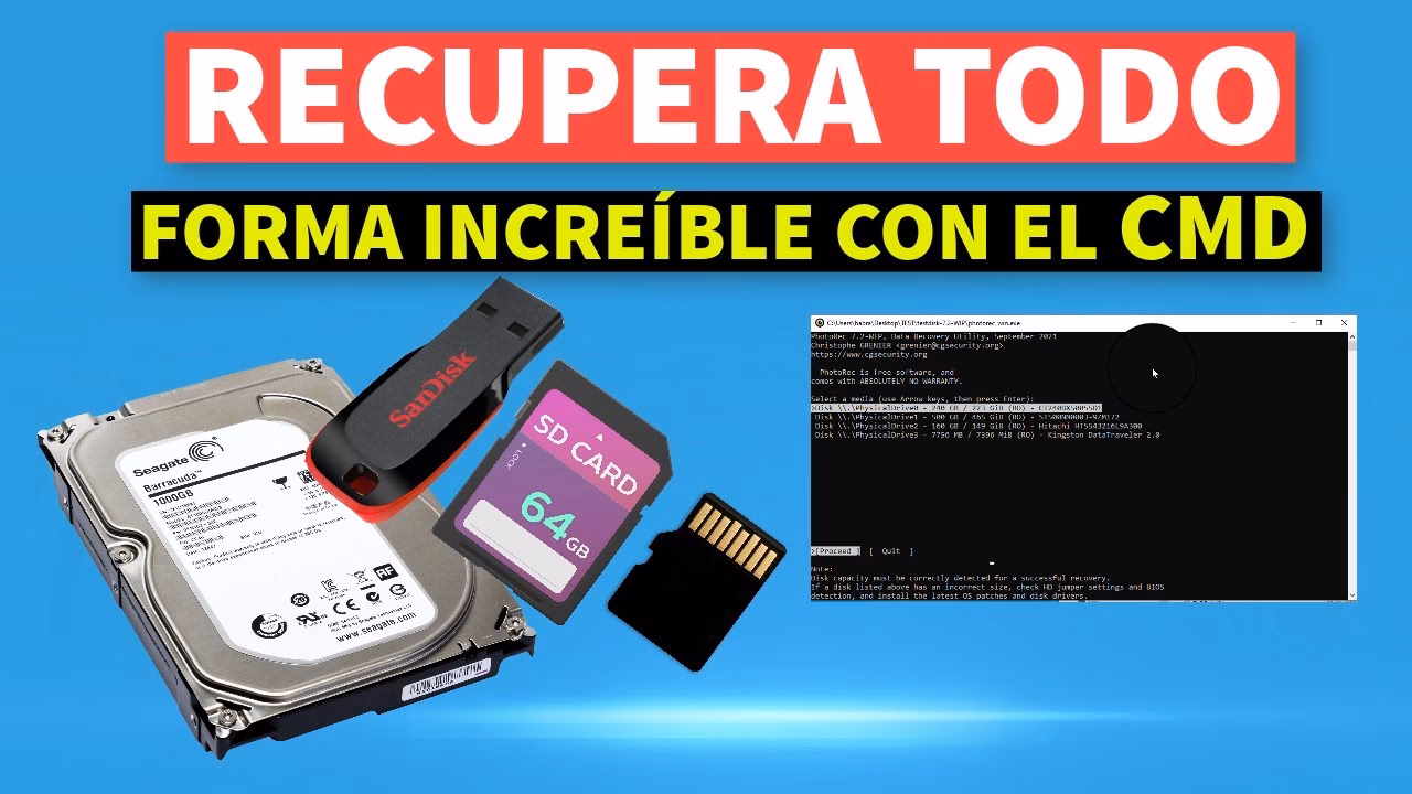 ¿Se puede recuperar un disco duro borrado?