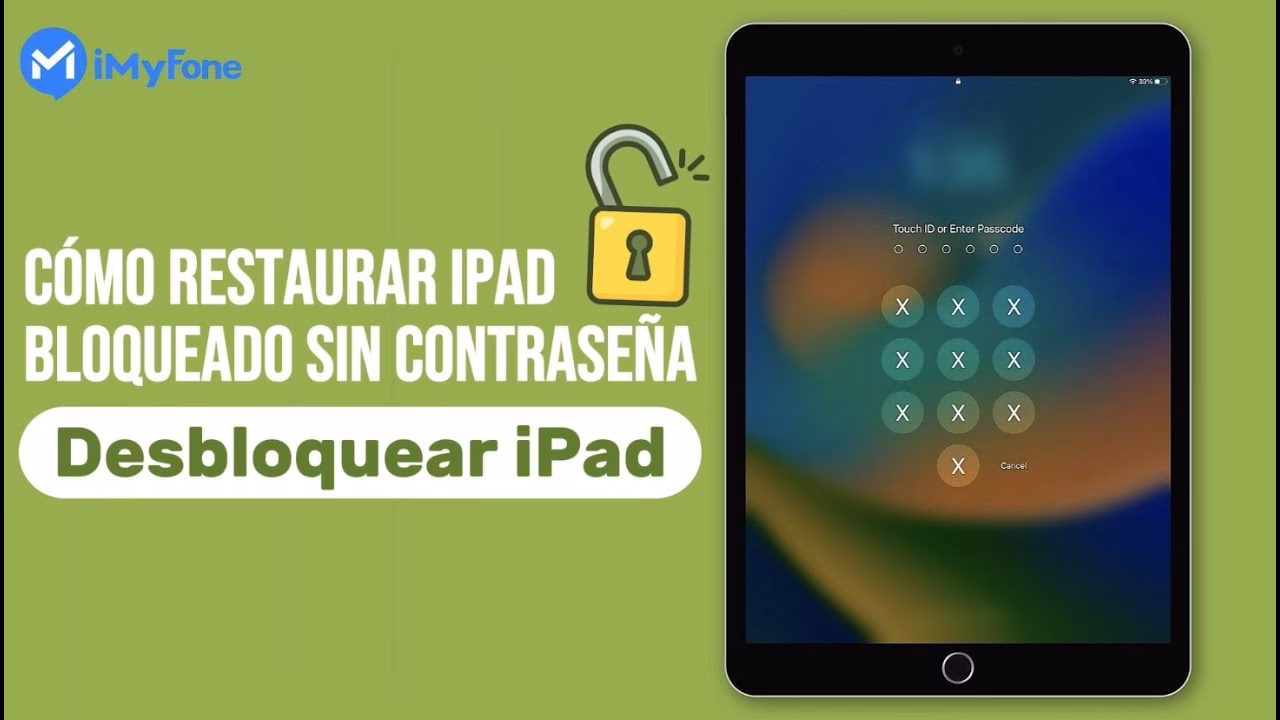 ¿Cómo formatear un iPad si se me olvidó la contraseña?