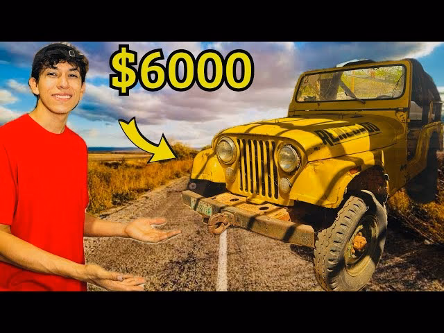 ¿Es fácil restaurar los jeeps?