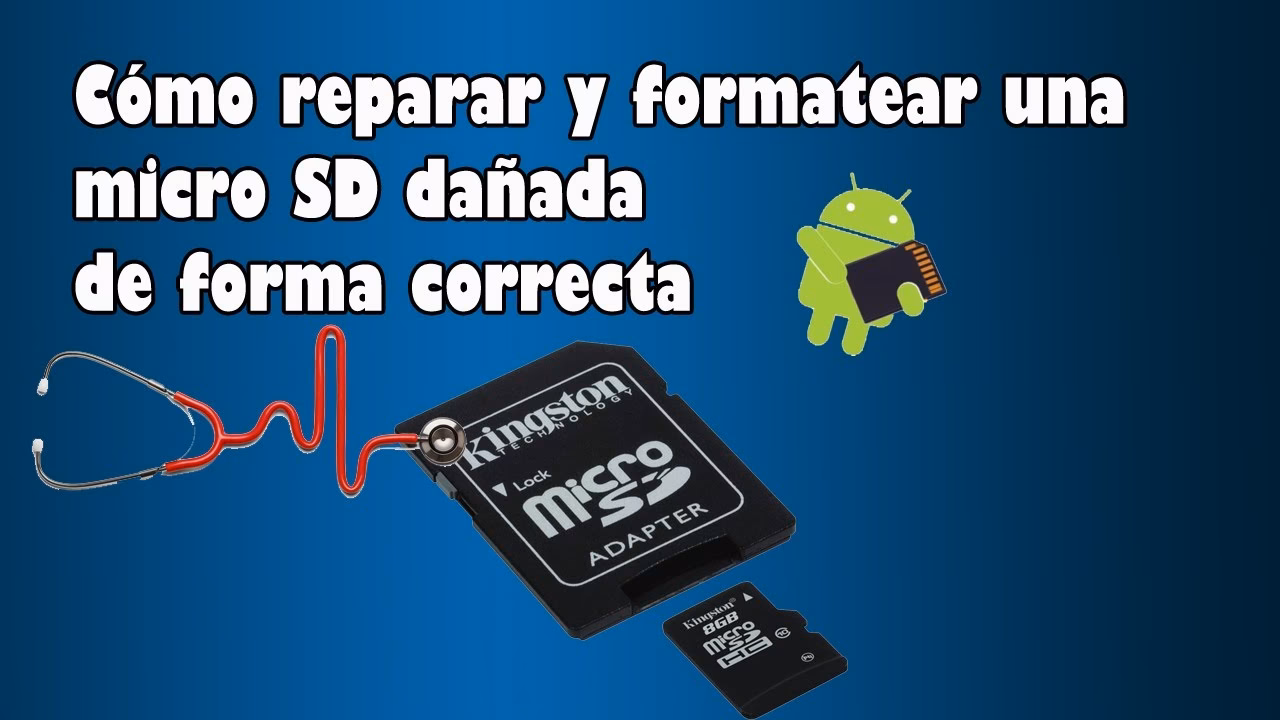 ¿Cómo restaurar una memoria microSD?