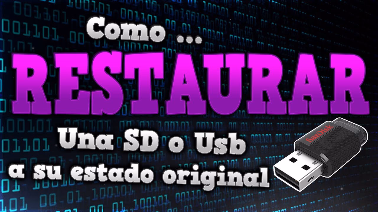 ¿Cómo resetear los USB?