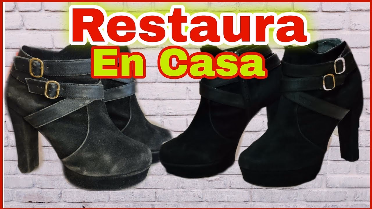 ¿Se pueden restaurar zapatos de gamuza dañados?