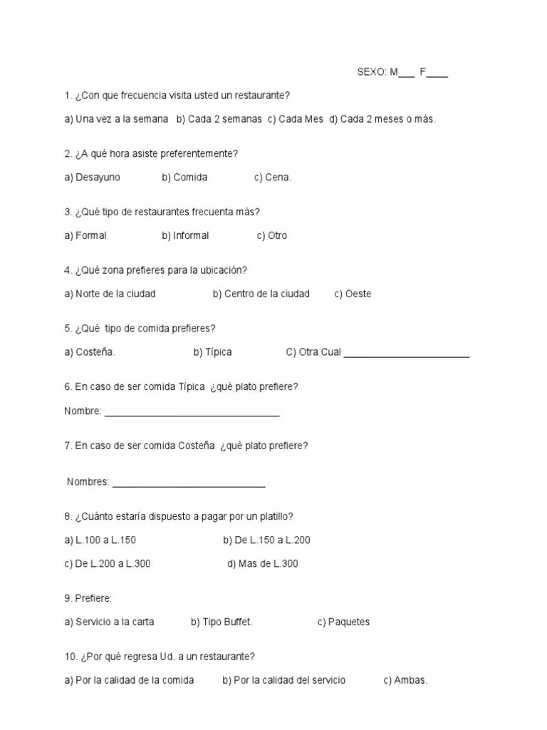 ¿Con qué frecuencia va la mayoría de la gente a restaurantes?