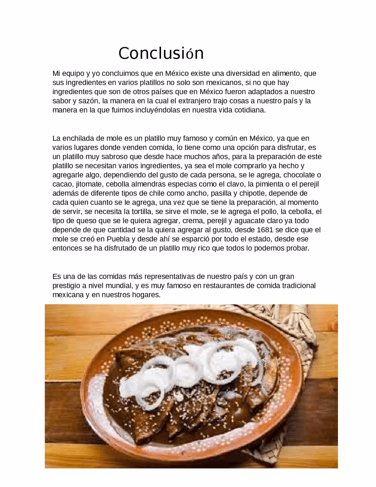 ¿Qué se pone en las conclusiones y recomendaciones de un proyecto?