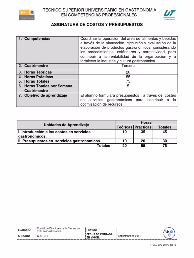 ¿Qué son los costos y los presupuestos?