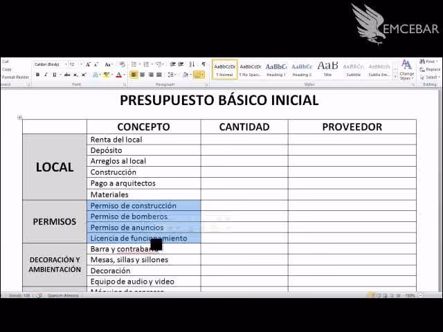 ¿Qué son los costos en gastronomía?