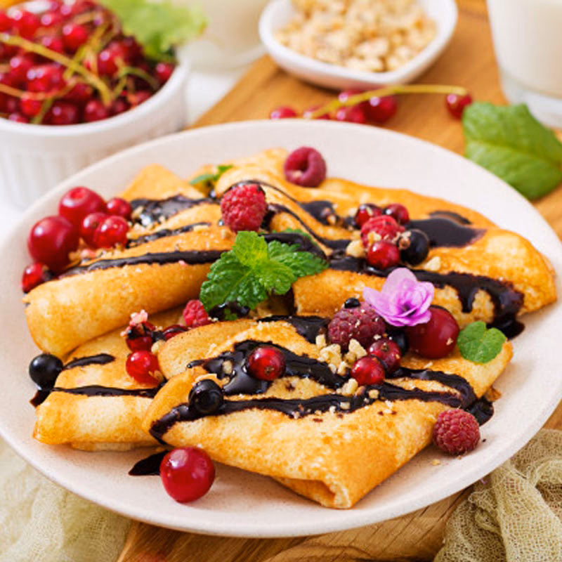 ¿Cuál es el origen de los crepes franceses?