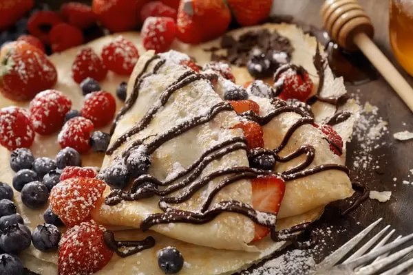 ¿Cómo se llaman las crepes en Francia?