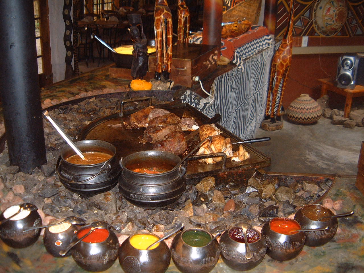 ¿Qué alimentos produce Sudáfrica?