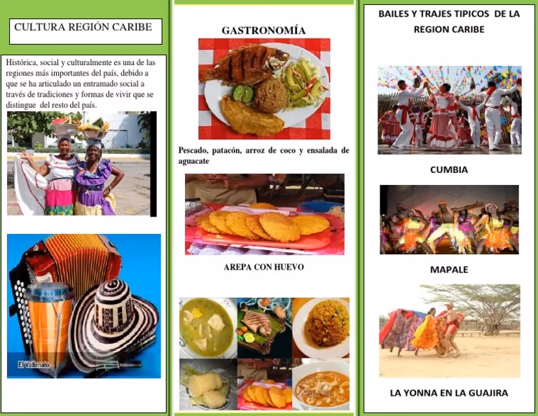 ¿Cuáles son las danzas típicas de la región Caribe?